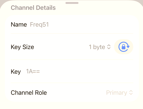 iOS: Set Channel Settings